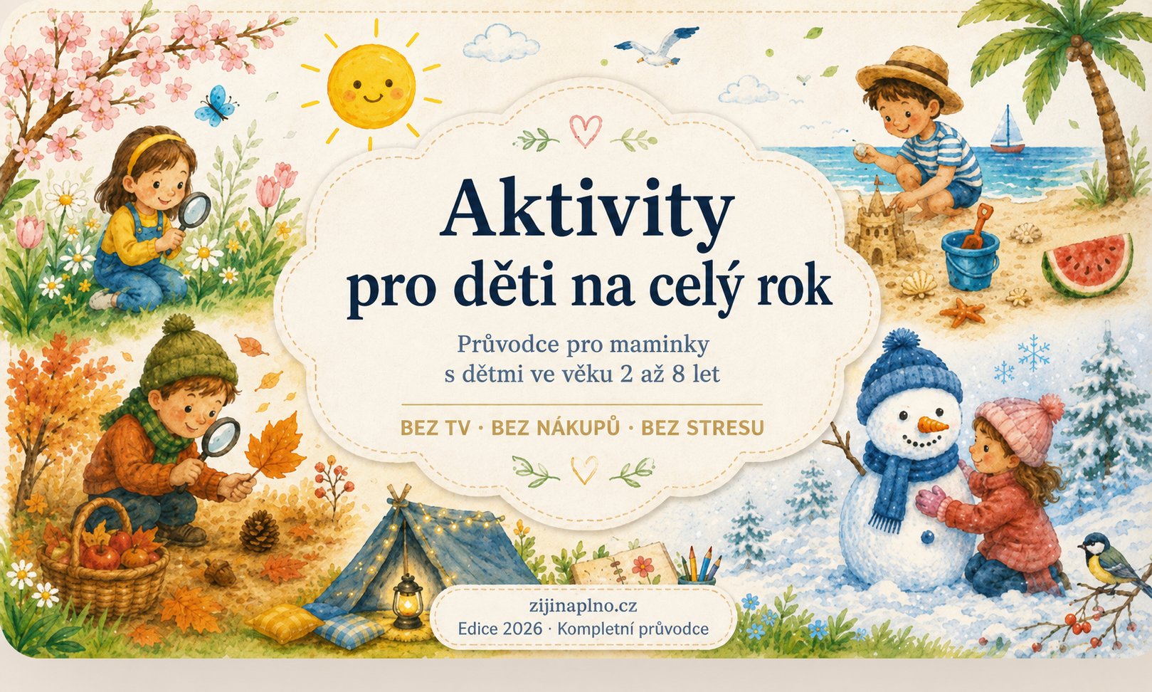 Aktivity pro děti na celý rok — kompletní průvodce